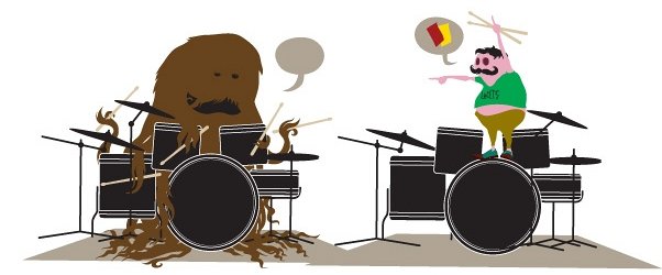 WEST ROCK SCHOOL - BATTLE DRUMS